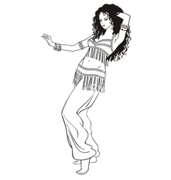 belly dancer